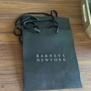 Barneys New York Classic Black Tote